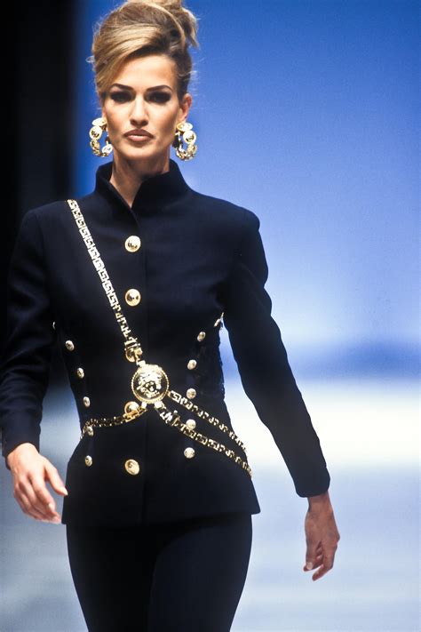 karen mulder versace